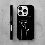 NO. l Black l iPhone Case Though